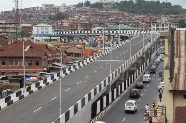 Mokola Bridge Ibadan Oyo state